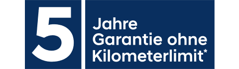 5 Jahre Garantie Logo